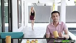 Nikki Sweet And Johnny Sneak Into Bathroom For Wild Fucking!