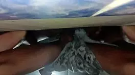 can this hot big natural tits girl handle riding a big cock and doggystyle fuck?