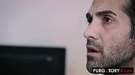 Kenzie Reeves and Haley Reed seduce in threesome with blowjob and cunilingus