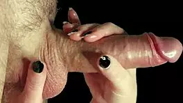 Want a perfect handjob with two hands on your cock?