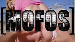 Share my bf - Bambino Vina Sky Alexis Tae - defective blindfold threesome - Mofos