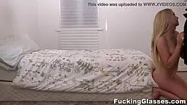 fucking glasses - harvard gal dakota bleu fucked for a job