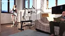 Intense Rough Anal Assault on Curvy Mature Slut with Huge Fat Cock