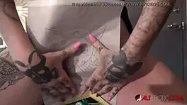 Behind The Scenes Fun With Tattooed Slut Sully Savage