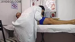 o pau levantou na frente da enfermeira