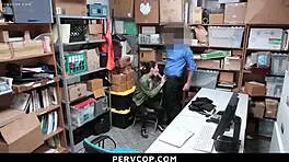 Known Shoplifter Addicted To Officer's Attention - Pervcop