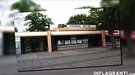 slutty latina cutie gets rammed outdoors 😈