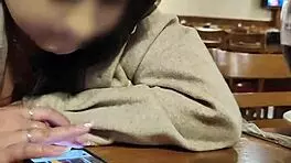 Teen Couple Shows Pierced Nipples In Restaurant!