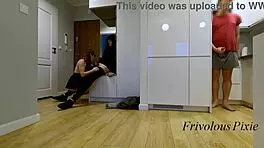 Delivery guy visits housewife for intense interaction