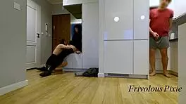 Delivery guy visits housewife for intense interaction