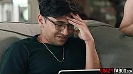 big cock guy fucks horny big tits teen leana lovings roughly