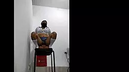 very slutty student fucks in office for mature man