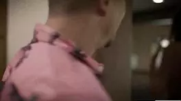 Teen Redhead Visits Neighbor For Help