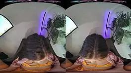 Sexy Brunette Wakes Up Horny And Wants You To Fuck Her In Virtual Reality