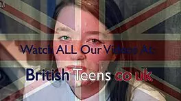 18 year old british teen hotel room fuck with facial