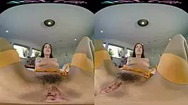 Sexy Brunette Wakes Up Horny And Wants You To Fuck Her In Virtual Reality