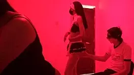 Sensual Dance Between Two Sluts At Virgin's Birthday Party