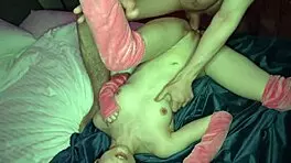 Slim Chick Luna Lynx Intense Anal Fucking