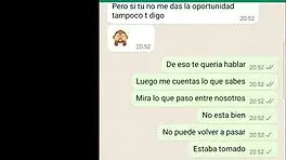 Quiero que cojas otra vez ella no se va a enterar