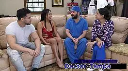 Dr. Tampa Probes Mia's Tight Latina Ass With Gloves!