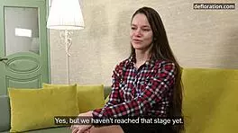 Juliette Bellamy's Virgin Pussy Gets Cast In Hardcore Defloration