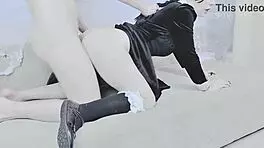 Imagine Wednesday Addams Getting Her Holes Fingered Wildly And Her Ass Fucked On Halloween