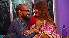 beautiful hot desi wife seducing husband with romantic sex on anniversary