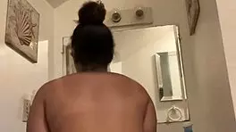Homemade Redbone Twerking With Big Ass And Tits