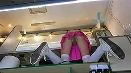 Boss Plays With Sexy Shop Assistant Pussy During Customer Talk