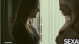 Lesbian Beauties Dominate With Strap-On Games