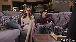 Petite milf prevents teens from fighting in taboo fantasy scenario