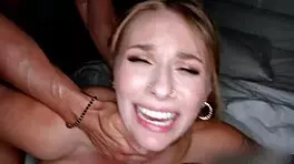 maximo dominating a pretty angel young 18+s for a horny squirt fest