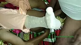 Ladies tailor fucks young Indian girl with big cock at home 😈