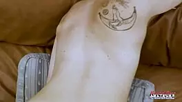 Skinny redhead cutie Luna Parish gets her pussy deeply fucked and jizzed!