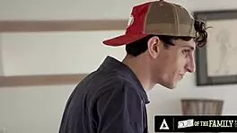 Out Of The Family - Hot Milf Lauren Phillips Caught Stepson Jerking And She Gives Him A Hand