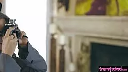 Transfucked com - tranny bride korra del rio got petite 18+ gift lola fae before the wedding