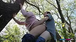 Every Young Man Dreams of Passionate Outdoor Sex with a Mature Woman