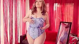 Try On Haul Chubby Milf And 2 Swimsuits Big Ass And Natural Tits Curvy Body Arya Grander