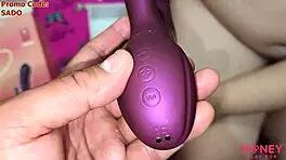 My Holes Perforated With App-Controlled Rabbit Vibrator!