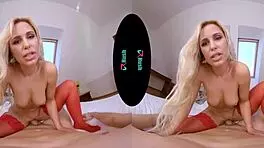 VRHUSH PETITE 18+ BLONDE LOLA MYLUV FUCKED IN POV VR