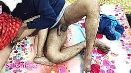 Indian desi hot bhabi sakshi gets her pussy fucked hard in saree with dirty talk