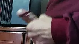 big cumshot from hard young cock