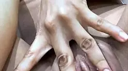 The Innocent-Looking Babe Diligently Masturbates Her Sexy Pussy Daily