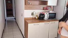 risky fuck with cuckold's friend in shower