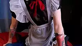 Anal Lesson And Creampie For Neon Haired Doll