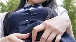 ai generated young japanese girls in playful action