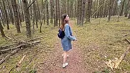 Caught flashing leads to beachside creampie