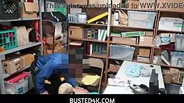 LP OFFICER DIPS INTO EBONY PUSSY MAKING ARIE FAYE WET!