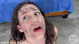 no mercy for puke and piss anal whore anny houston extreme rough