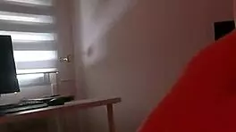Passionate Sex In Red Room Ends With Cum In Mouth
